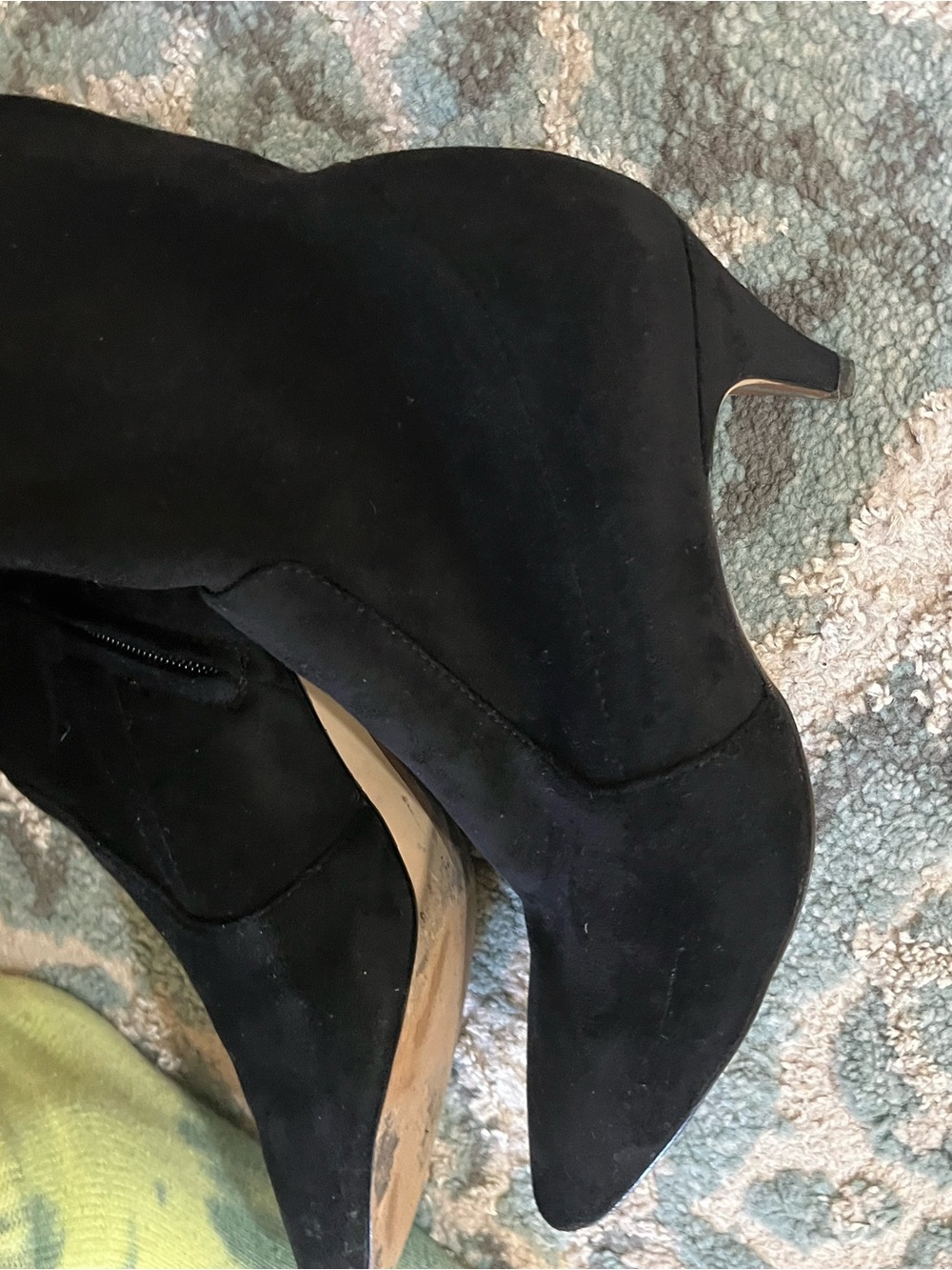 Sam Edelman Black Over-the-Knee Pointed Toe Boots - Picture 4 of 5